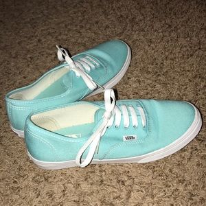 NWOT Baby blue Vans